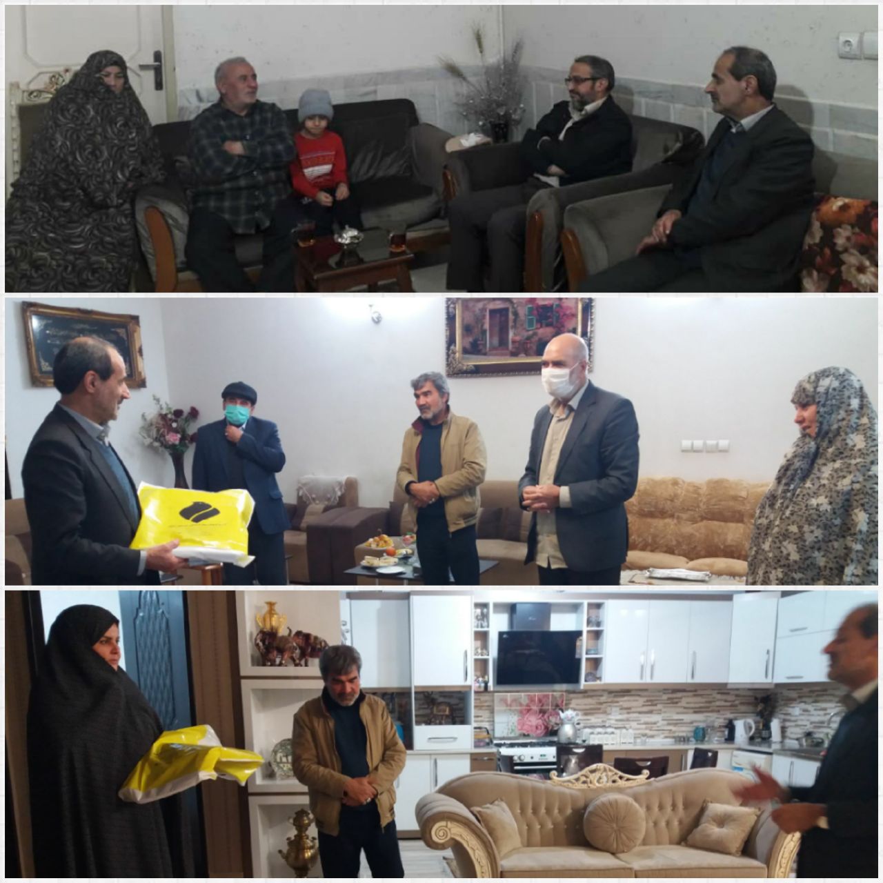 دیدار مدیر و کارکنان موسسه با آزادگان فعال فرهنگی در نیشابور1