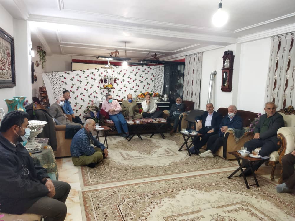 جلسه بهمن ماه سال ۱۴۰۰ هیئت انصارالولایه آزادگان شهرستان بابل2