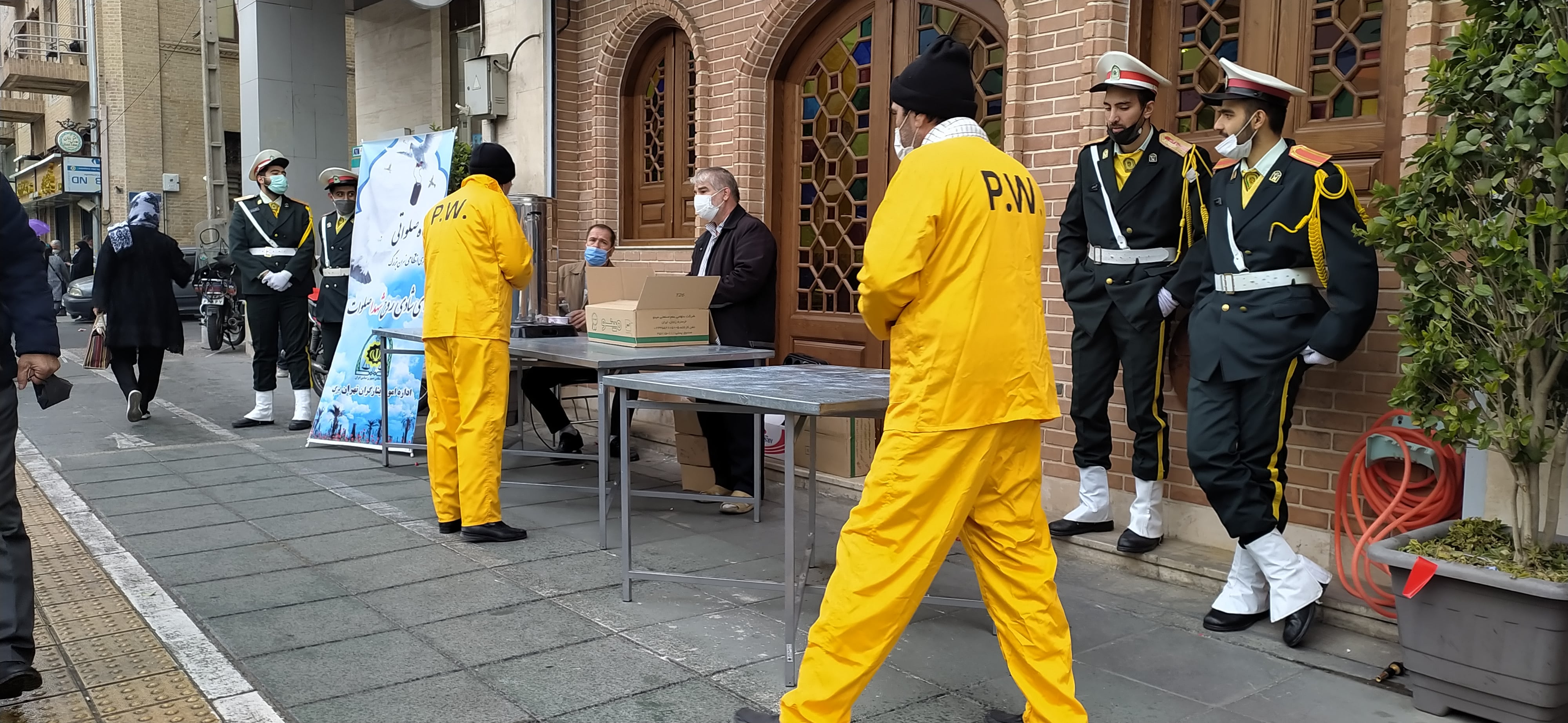 ستقبال آزادگان با مشارکت موسسه پیام آزادگان استان تهران و جمعیت آزادگان دفاع مقدس6