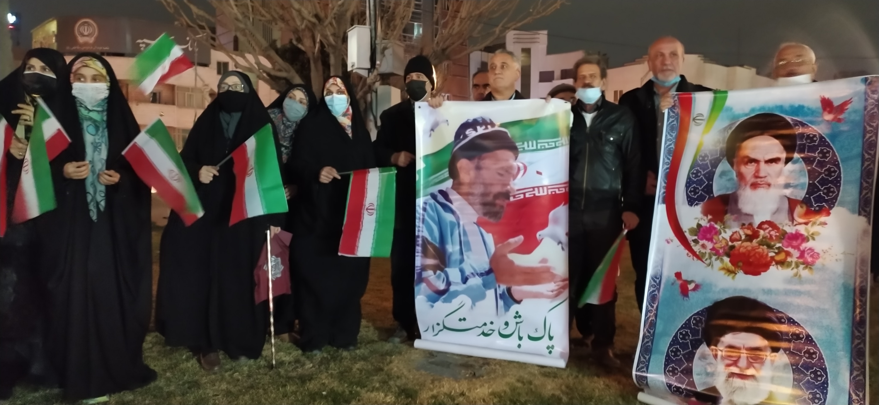 بانگ «الله اکبر» توسط آزادگان سرافراز و خانواده‌های آن‌ها10