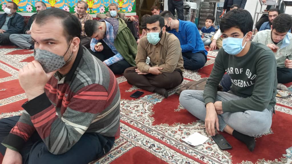 حضور آزادگان شهرستان رشت در مسجد صیقلان در روز جانباز7