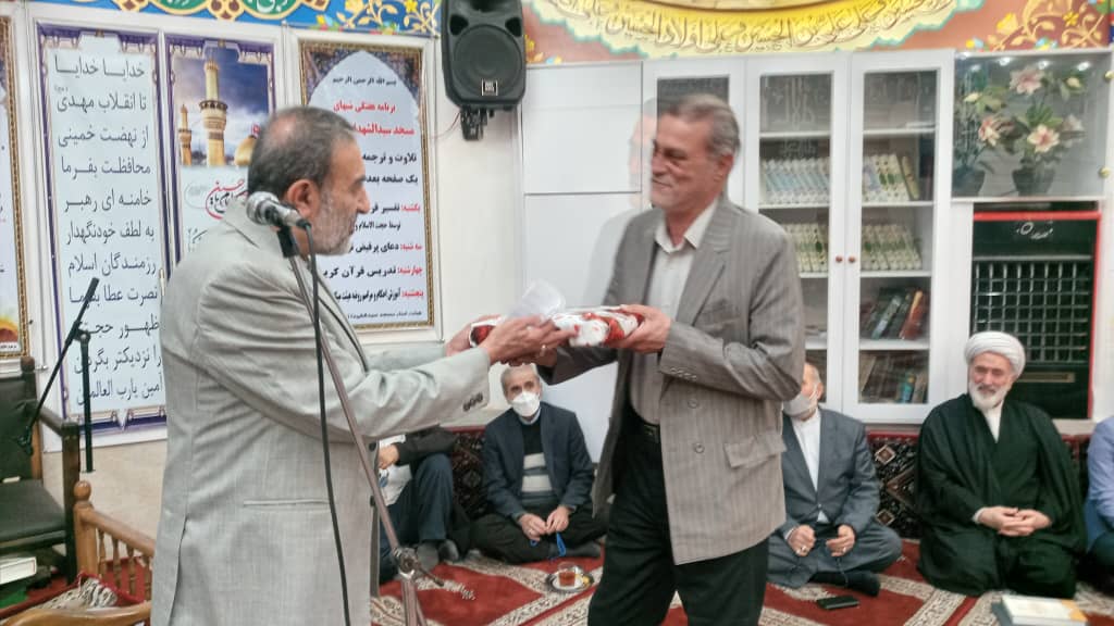 حضور آزادگان شهرستان رشت در مسجد صیقلان در روز جانباز9