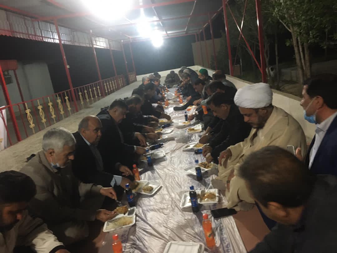 دورهمی آزادگان دشتستان در روز شهید