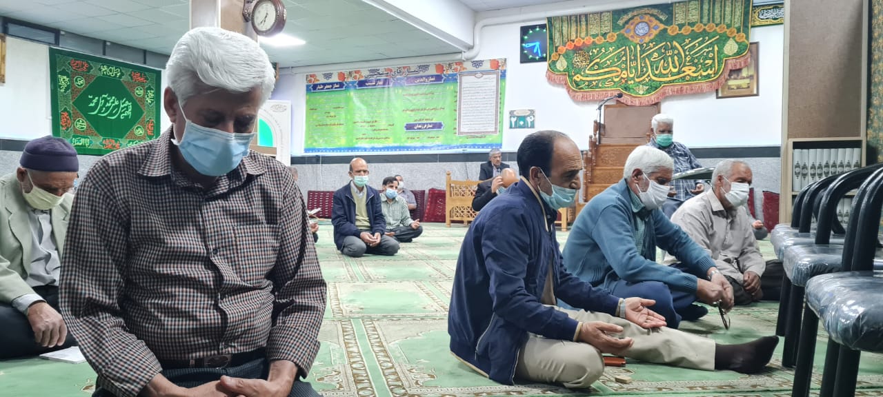 قرائت زیارت امین‌الله توسط آزادگان بیرجندی1