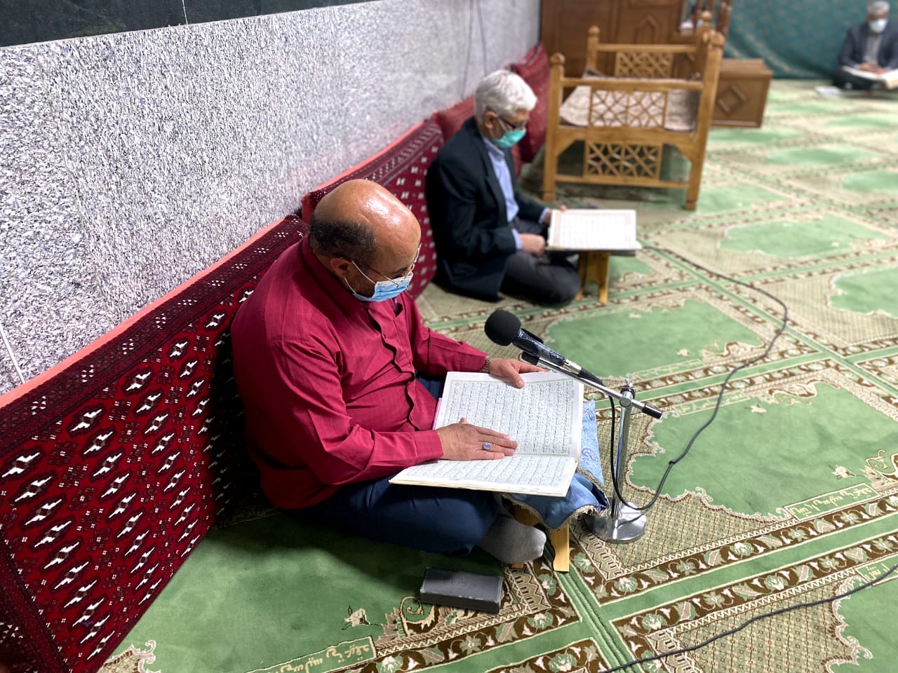 گزارش تصویری| قرائت قران توسط هیئت آزادگان بیرجند7