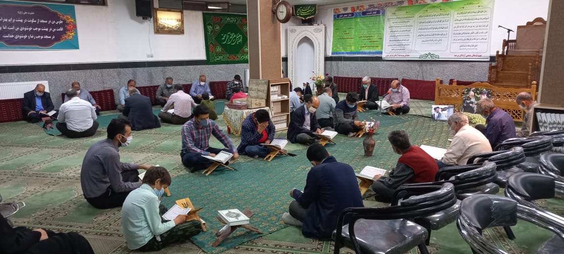 بیرجند| جزء خوانی قرآن کریم در ماه مبارک رمضان2