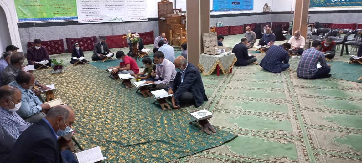 بیرجند| جزء خوانی قرآن کریم در ماه مبارک رمضان7