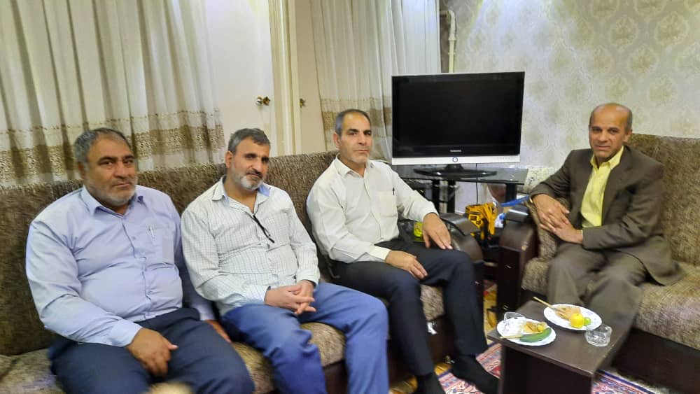 اراک| دیدار اعضای شورای مشورتی با آزاده حاج احمد نجفی1