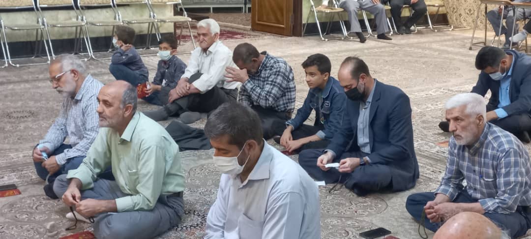 مراسم هیات آزادگان اسلام در مسجد لطفعلی خان برگزار شد2