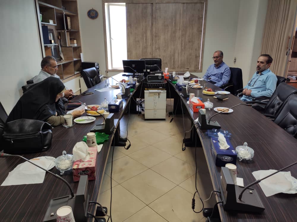 جلسه جانشین موسسه و دکتر داوود نور چه‌ئی مدیر کل امور فرهنگی بنیاد شهید1