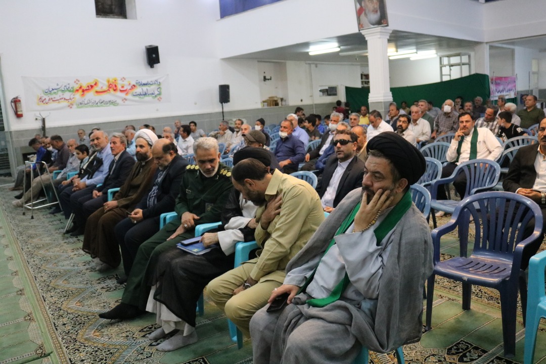 مراسم سالگرد رحلت سید آزادگان و یادبود شهدا و متوفیان آزاده برگزار شد1