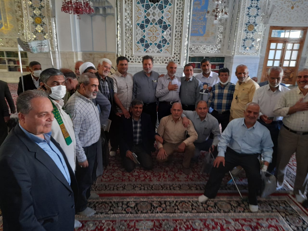 مراسم بزرگداشت سالگرد سید آزادگان و پدر بزرگوارشان در مشهد مقدس برگزار شد1