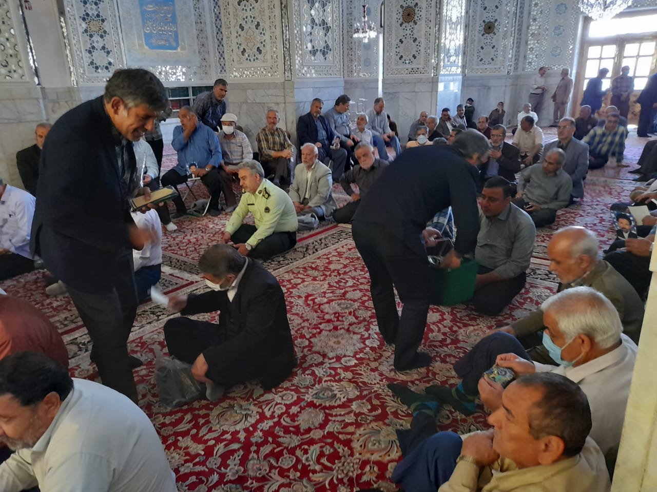 مراسم بزرگداشت سالگرد سید آزادگان و پدر بزرگوارشان در مشهد مقدس برگزار شد2