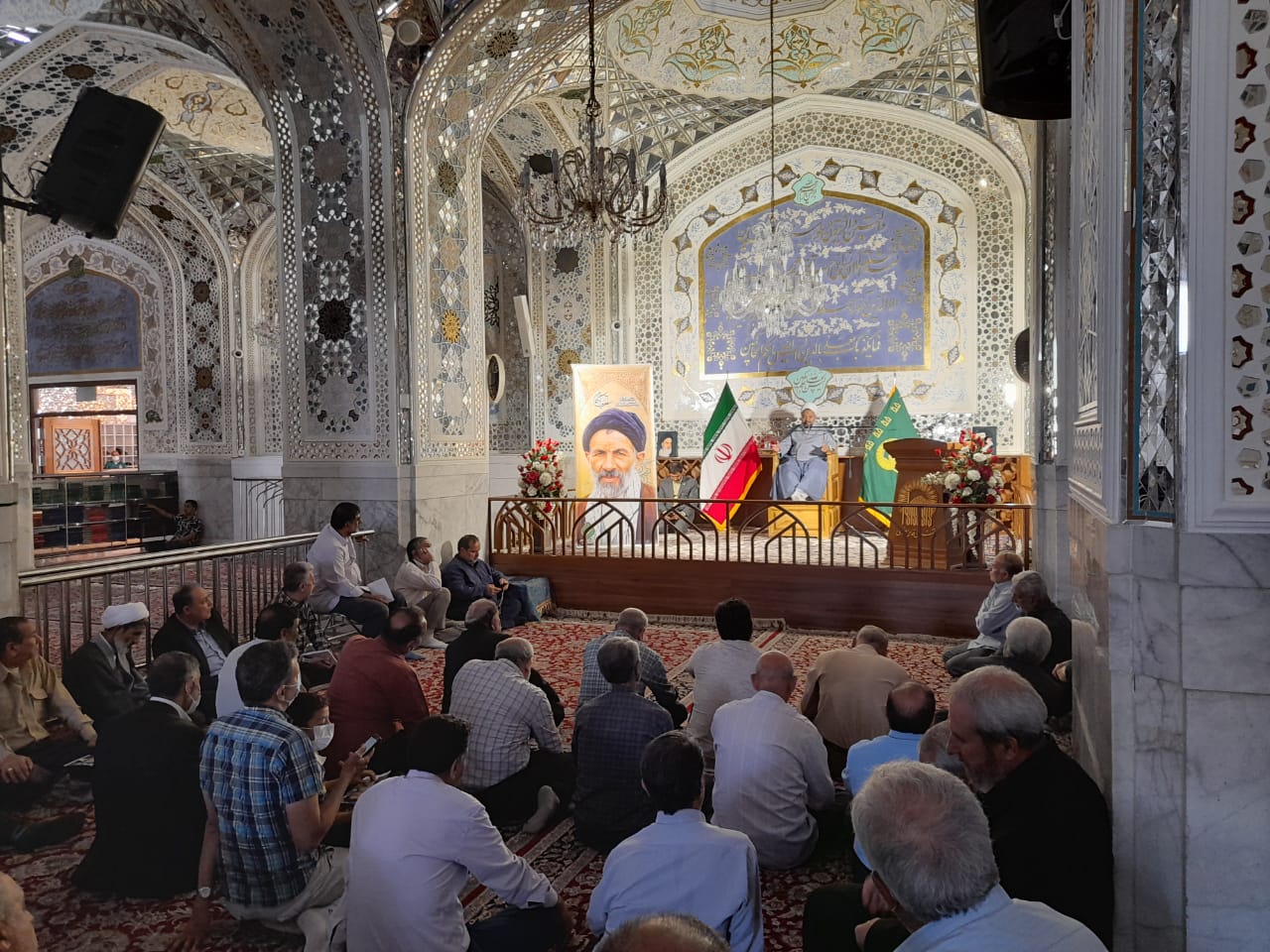 مراسم بزرگداشت سالگرد سید آزادگان و پدر بزرگوارشان در مشهد مقدس برگزار شد5