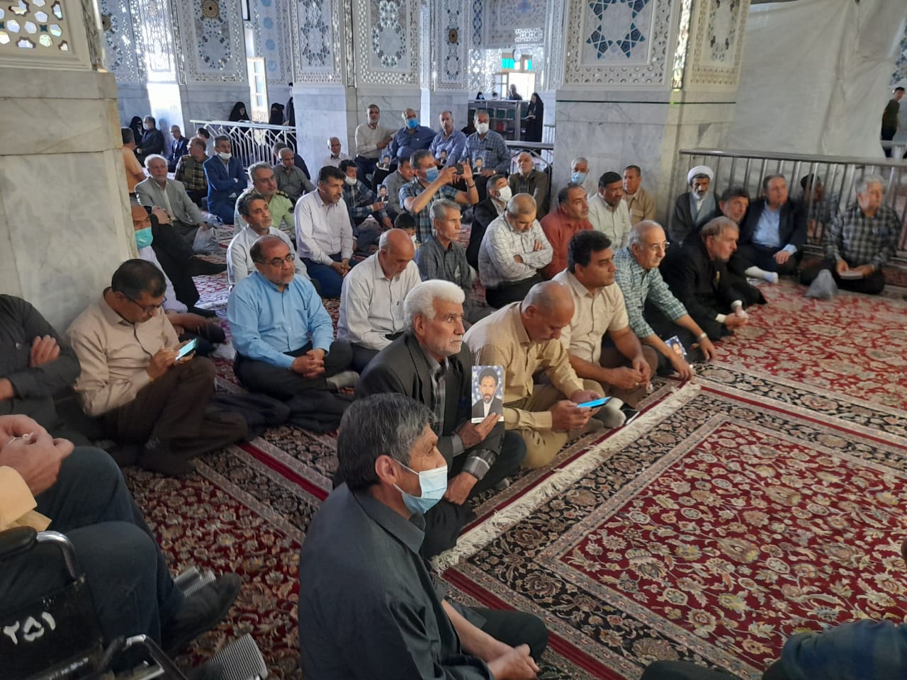 مراسم بزرگداشت سالگرد سید آزادگان و پدر بزرگوارشان در مشهد مقدس برگزار شد8