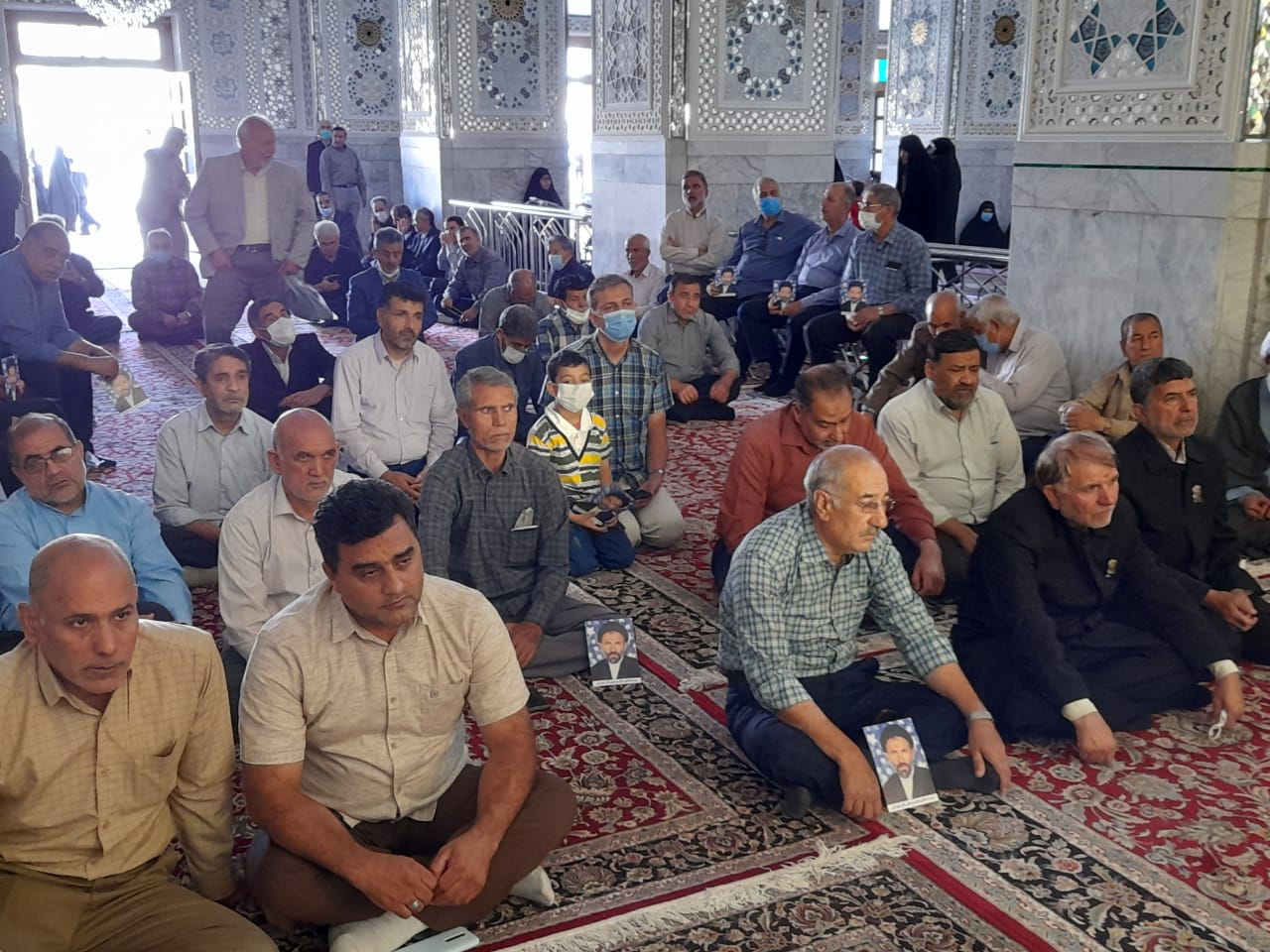 مراسم بزرگداشت سالگرد سید آزادگان و پدر بزرگوارشان در مشهد مقدس برگزار شد9