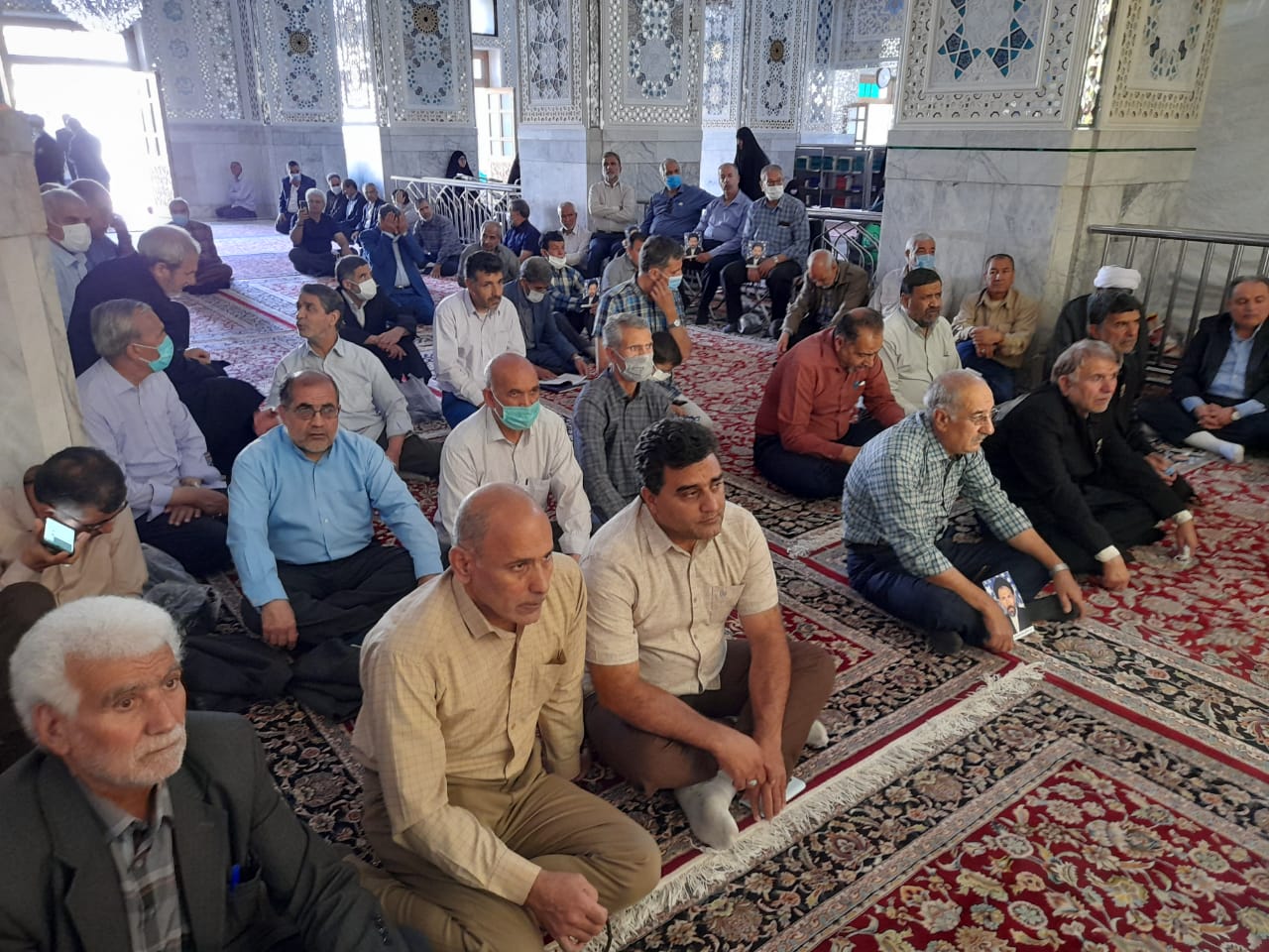 مراسم بزرگداشت سالگرد سید آزادگان و پدر بزرگوارشان در مشهد مقدس برگزار شد11