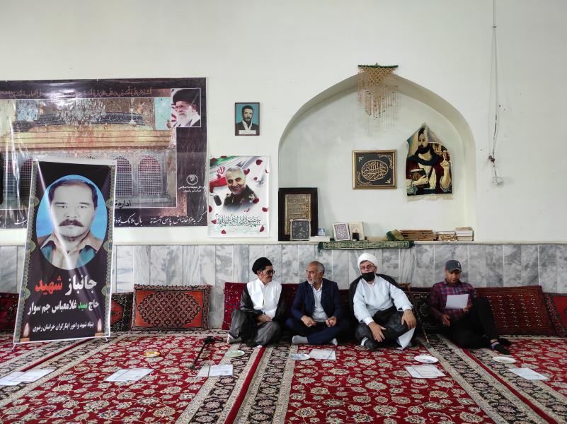 مراسم یادبود شهید آزاده «غلام‌عباس جم‌سوار» +تصاویر4