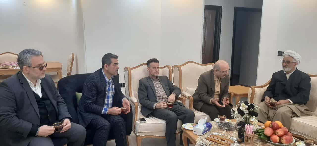 گیلان| دیدار با خانواده آزاده متوفی آیت گنجی1