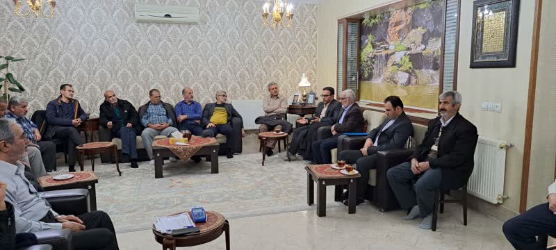 جلسه هیئت آزادگان بهشهر با حضور شهردار2