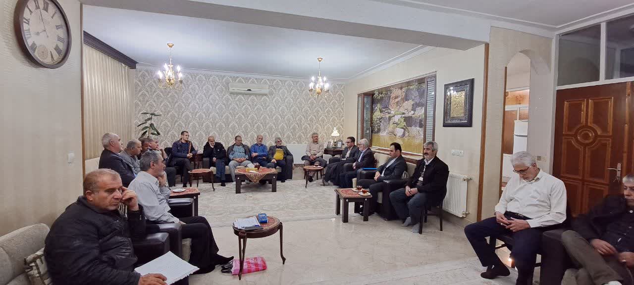 جلسه هیئت آزادگان بهشهر با حضور شهردار3