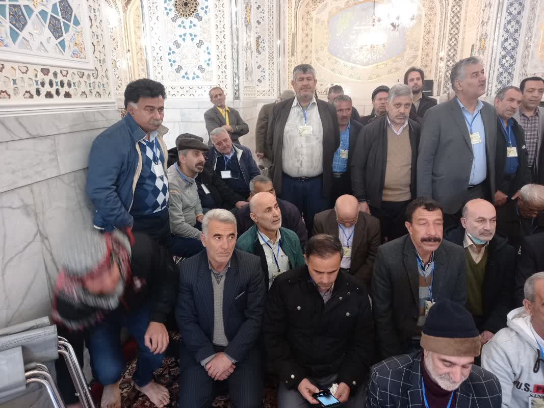 گزارش تصویری| بیست ویکمین همایش آزادگان کمپ ۱۰رمادی در مشهد مقدس2