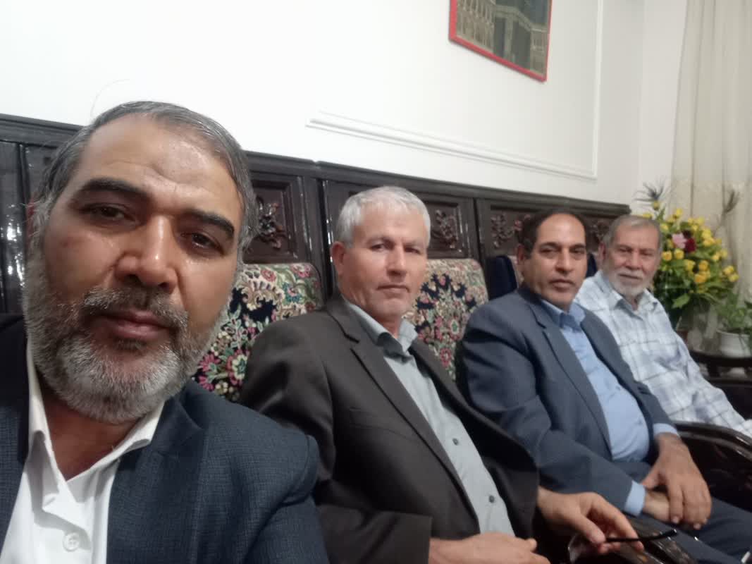 رفسنجان| دیدار اعضای هیئت فرهنگی، مذهبی آزادگان با آزاده حسن خالقی11