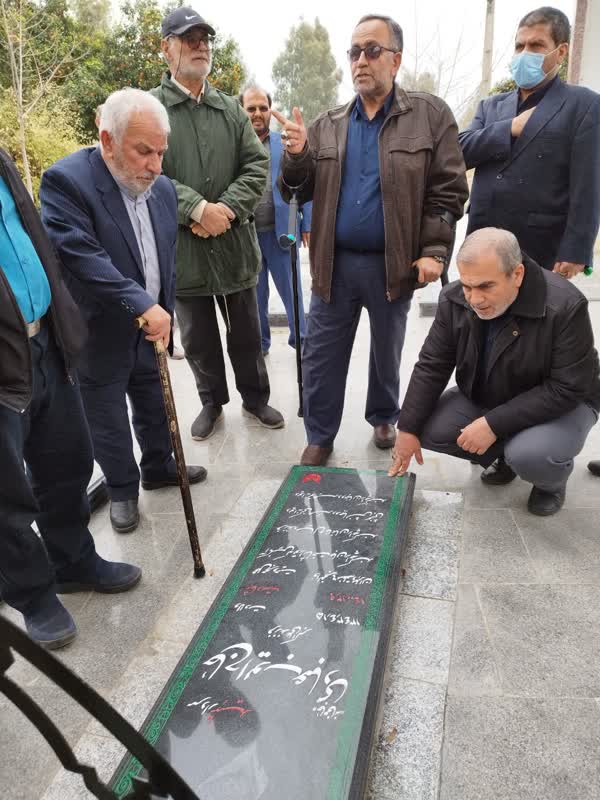 اولین مراسم سالگرد شهادت پاسدار آزاده سرادر «ایوب عبادی»5