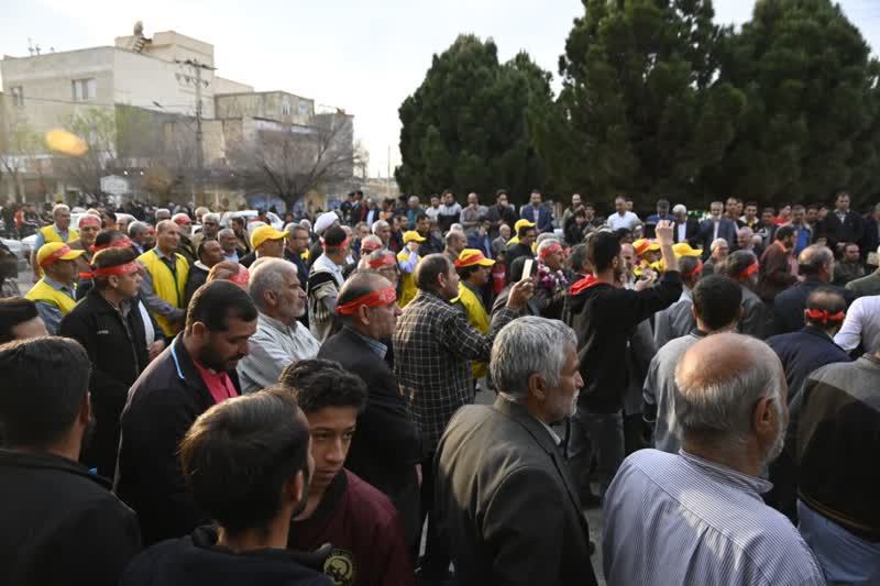 همایش آزادگان آسایشگاه ۵ اردوگاه موصل در شهر زواره برگزار شد3