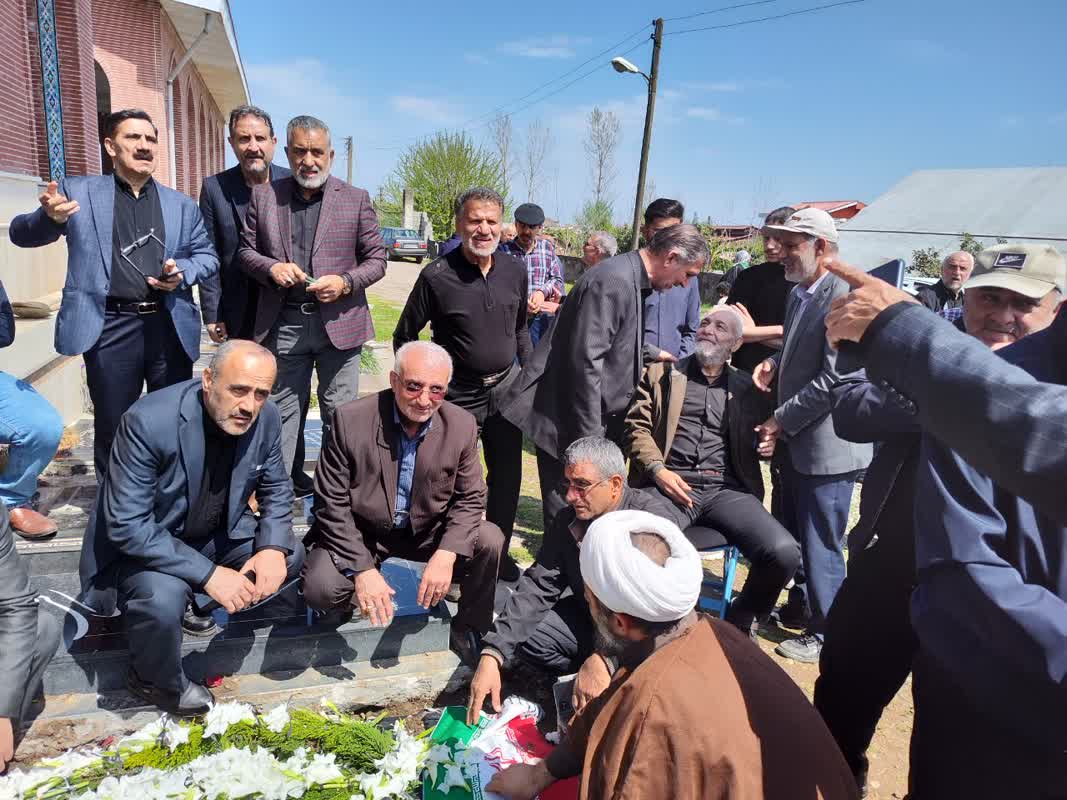 پیکر پاک آزاده «ابوطالب پورصدیق» با حضور همرزمانش تشییع شد4
