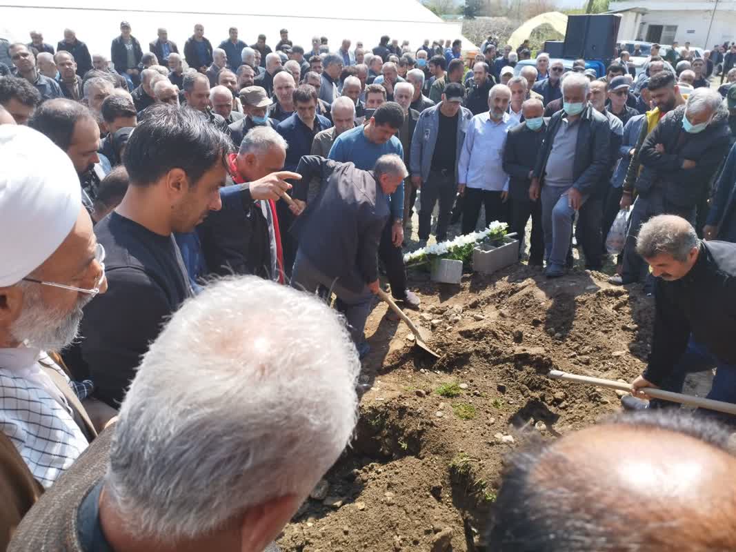 پیکر پاک آزاده «ابوطالب پورصدیق» با حضور همرزمانش تشییع شد8