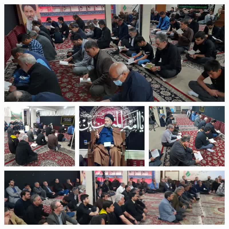 استقبال آزادگان خراسانی از شب‌های قدر با واسطه قرار دادن شهدای غریب اسارت2