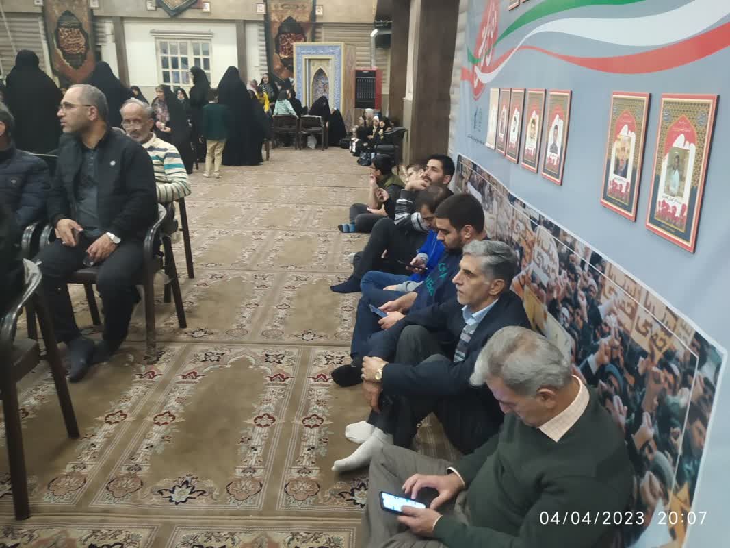 تصاویر| جلسه هیئت قرآنی آزادگان متوسلین به حضرت زهرا(س) در منطقه یک تهران6