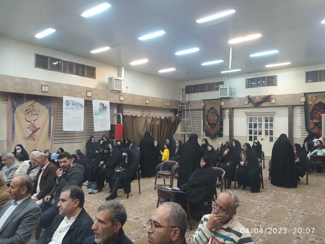 تصاویر| جلسه هیئت قرآنی آزادگان متوسلین به حضرت زهرا(س) در منطقه یک تهران7