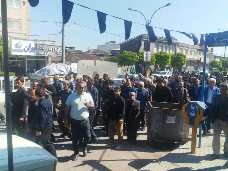 گزارش تصویری| مراسم تشییع آزاده و جانباز سرافراز «حمید خانی کناری»6