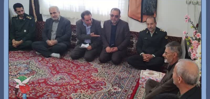 دیدار مسئولان شهرستان سوادکوه شمالی با دو آزاده معزز به مناسبت روز ارتش2