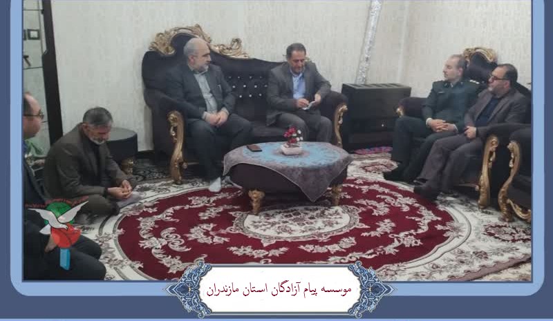 دیدار مسئولان شهرستان سوادکوه شمالی با دو آزاده معزز به مناسبت روز ارتش4