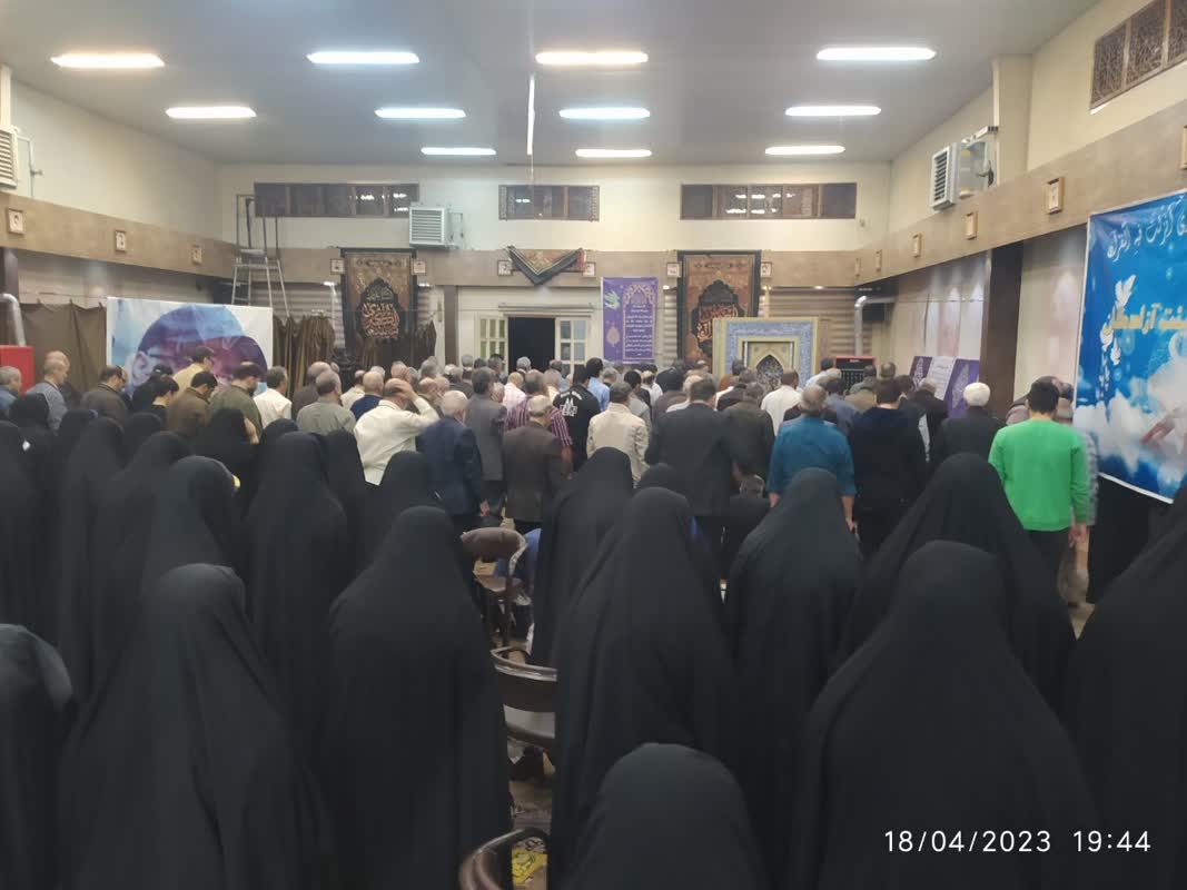 برگزاری چهارمین جلسه هیئت قرآنی آزادگان استان تهران در ماه مبارک رمضان14