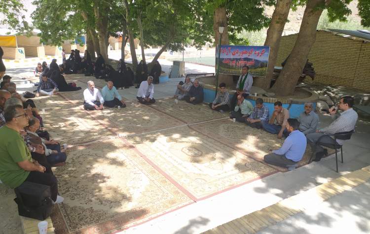 اردوی سیاحتی و زیارتی آزادگان شهرستان بیرجند به طبس برگزار شد1