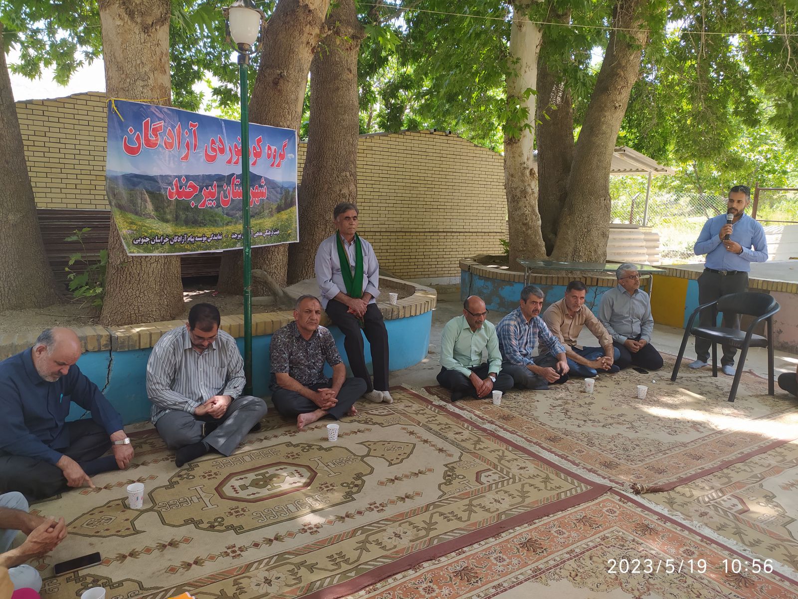 اردوی سیاحتی و زیارتی آزادگان شهرستان بیرجند به طبس برگزار شد2