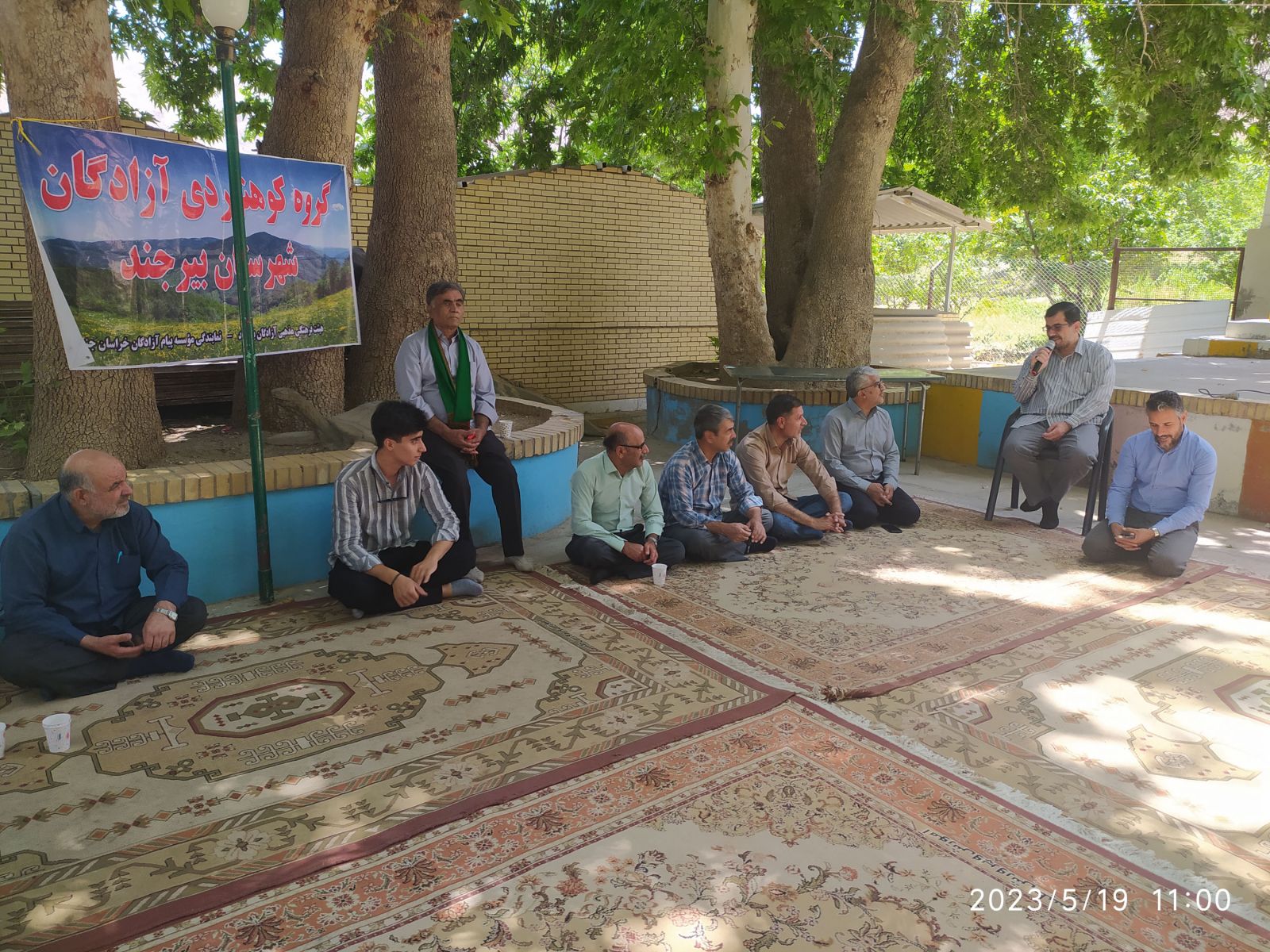 اردوی سیاحتی و زیارتی آزادگان شهرستان بیرجند به طبس برگزار شد5