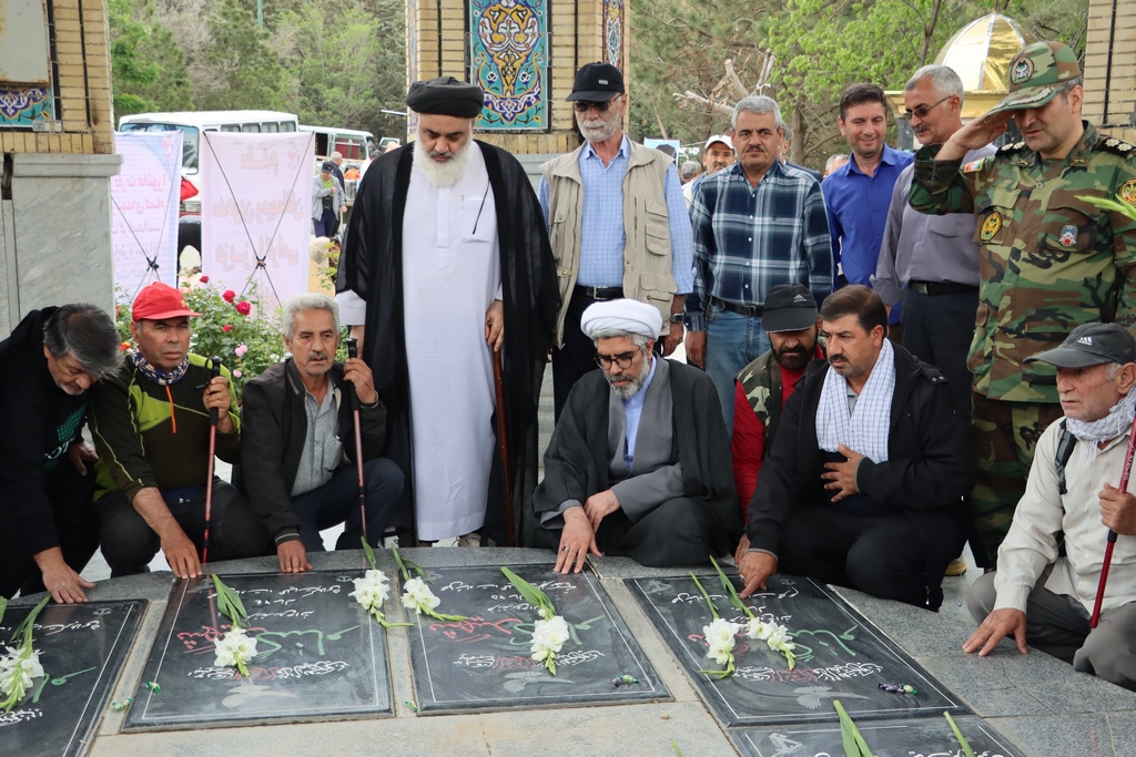 برگزاری اردوی یکروزه کوهپیمایی جانبازان و آزادگان8