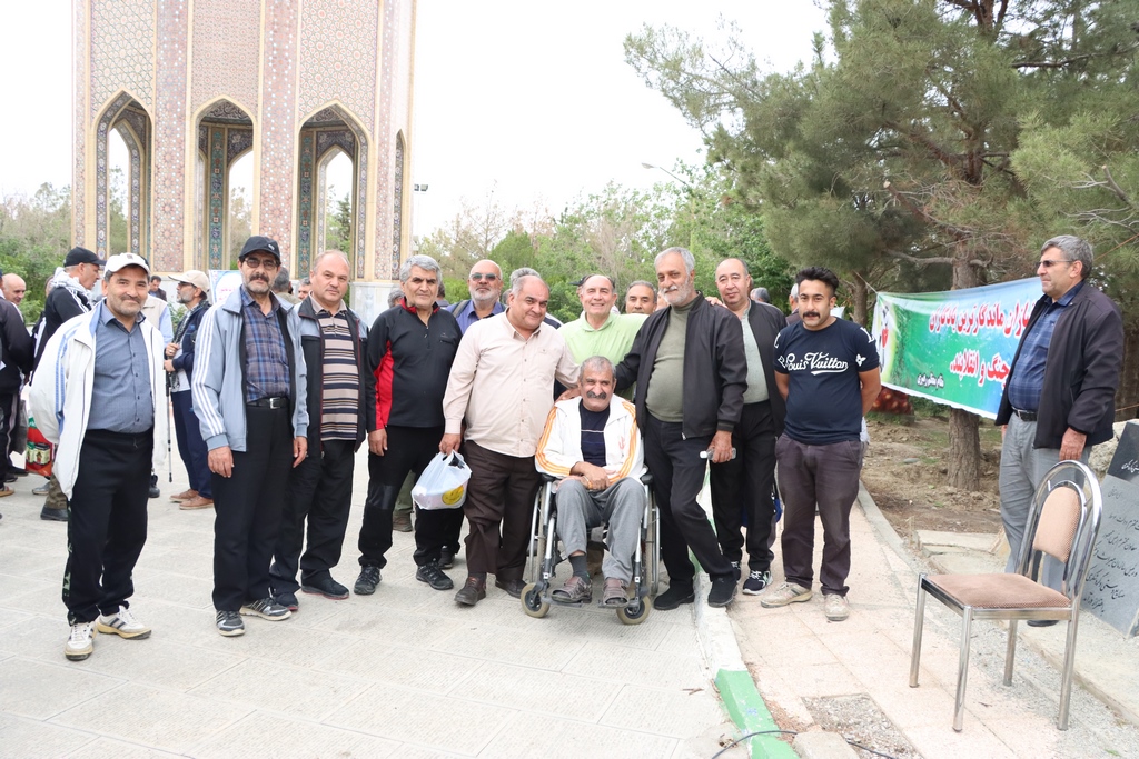 برگزاری اردوی یکروزه کوهپیمایی جانبازان و آزادگان10