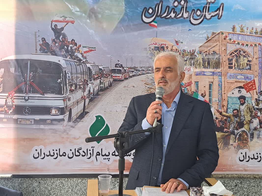 تصاویر| مراسم تجلیل از آزادگان فتح خرمشهر در شهرستان نکا9