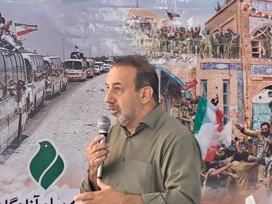 تصاویر| مراسم تجلیل از آزادگان فتح خرمشهر در شهرستان نکا7