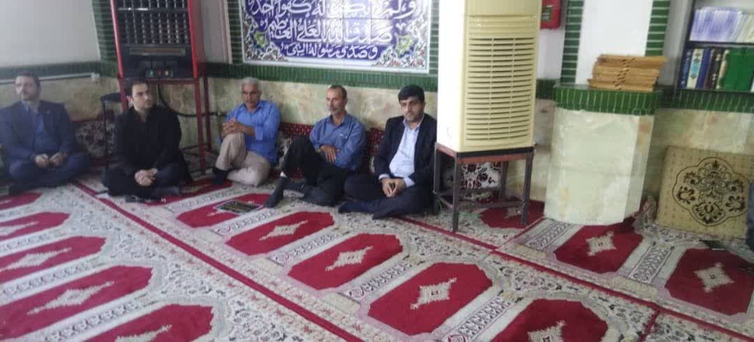 حضور مدیرکل بنیادشهید در مراسم درگذشت آزاده «صادق استقامتی»4