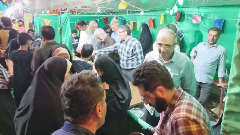 گزارش تصویری| برپایی موکب چایخانه در عید غدیر خم1