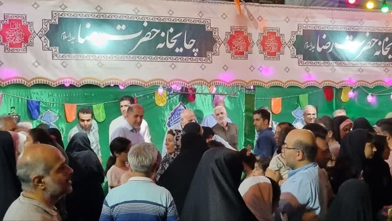 گزارش تصویری| برپایی موکب چایخانه در عید غدیر خم2