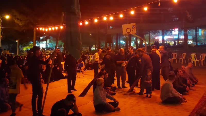 گزارش تصویری| شب اول محرم در هیئت آزادگان بیرحند2