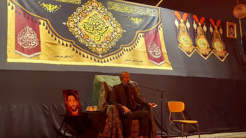 گزارش تصویری| شب اول محرم در هیئت آزادگان بیرحند5